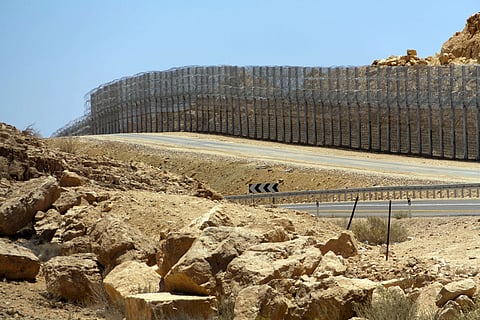 Israel-Egypt border barrier
