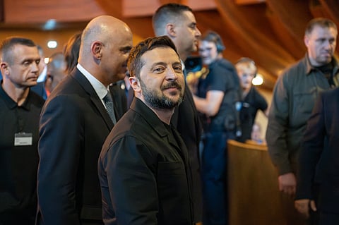 Ukrainian President Volodymyr Zelensky