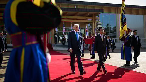 President Donald J. Trump & South Korean President Lee Jae Myung.
