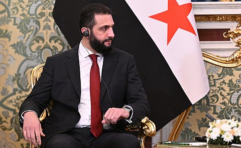 President of the Syrian Arab Republic, Ahmed al-Sharaa.