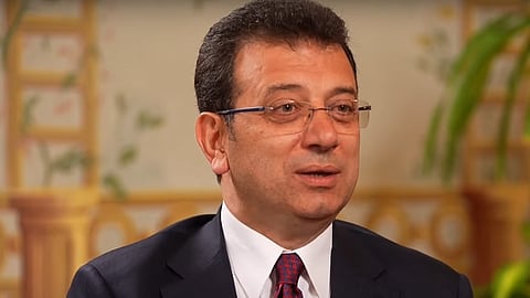 Mayor Ekrem Imamoglu.