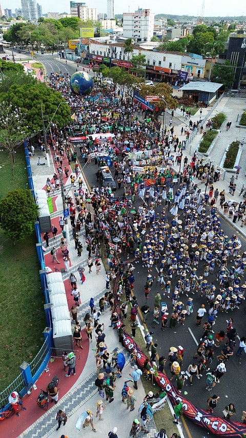 Thousands Rally at COP30 in Brazil for Fossil Fuel End, Indigenous Rights