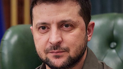 Ukrainian President Volodymyr Zelensky
