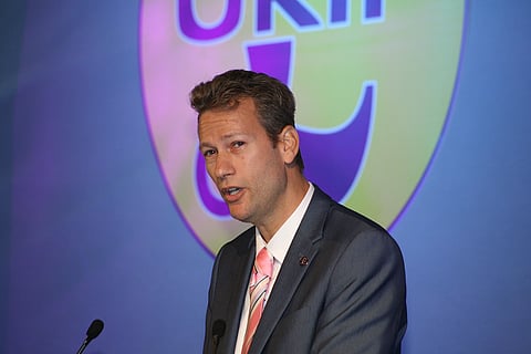 Nathan Gill in 2014.