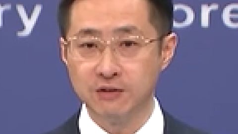 Chinese Foreign Ministry Spokesman Lin Jian