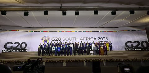 Leaders photo at G20 Summit, South Africa