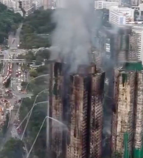 Hong Kong Fire Kills 83; Three Arrested for Manslaughter