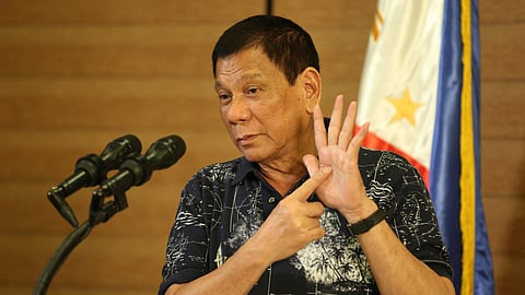 Rodrigo Duterte in 2016.
