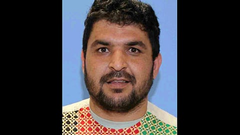 Undated photograph of Rahmanullah Lakanwal released by the Department of Justice.