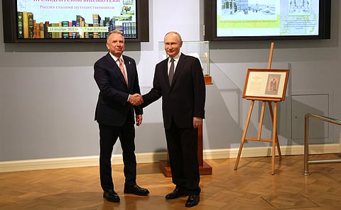  President Vladimir Putin Meeting with U.S. President’s Special Envoy Steve Witkoff, April.