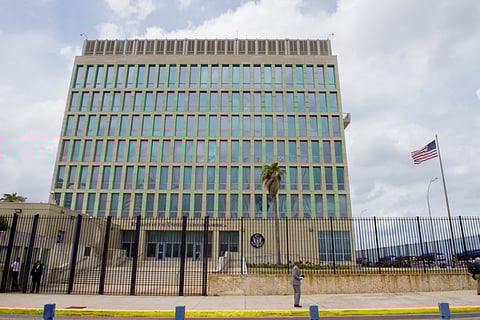 U.S. Embassy, Havana. 