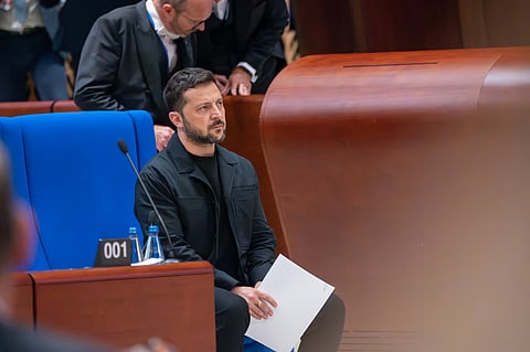 Ukrainian President Volodymyr Zelensky