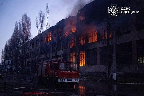 Massive Russian Strikes Cause Widespread Blackouts in Odesa Region 