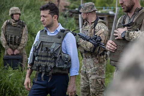 President Volodymyr Zelensky, 2019.