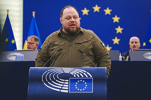 Speaker of Ukraine's Parliament Ruslan Stefanchuk