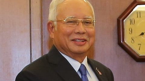 Najib Razak in 2017.