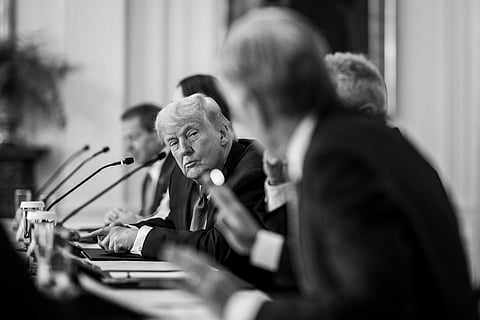 President Donald Trump delivers remarks during a Rural Health Transformation Event in the East Room, Friday, January 16, 2026. 