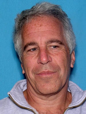 Mugshot of Jeffrey Epstein, 2009.