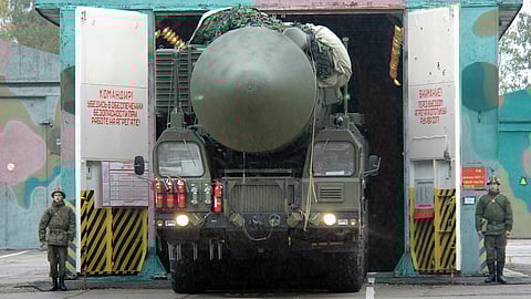 RS-24 Yars - Russian MIRV-equipped, thermonuclear armed intercontinental ballistic missile.
