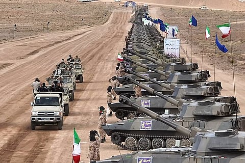 Islamic Revolutionary Guard Corps Ground Force in Kerman tactical exercise