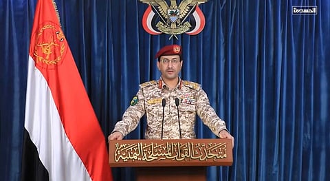 Houthi spokesperson, Yahya Saree.