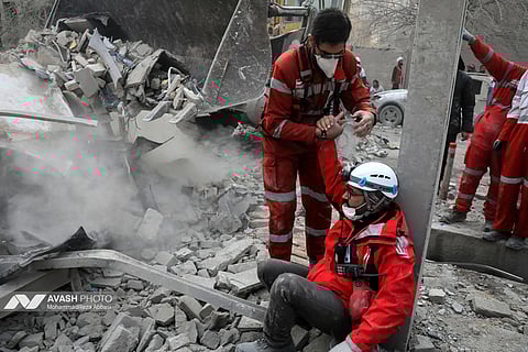 Attacks on residential homes in Tehran