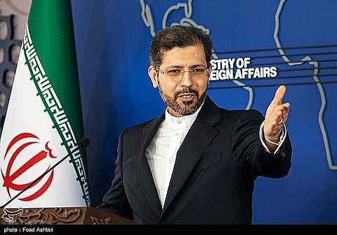 Saeed Khatibzadeh, deputy foreign minister of Iran. 