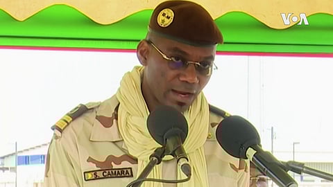 Mali's Defence Minister Sadio Camara