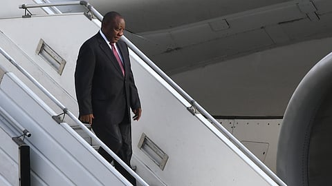Cyril Ramaphosa, President of South Africa, in 2018.