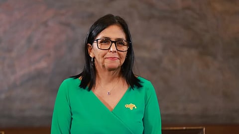 Venezuela's acting President Delcy Rodriguez.