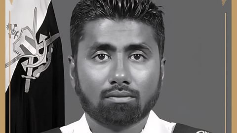 Staff Sergeant Mohamed Mahdhee.