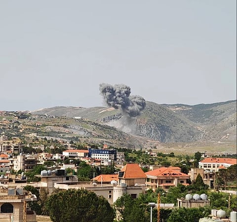 Israeli strikes in Lebanon, 17 May 2026.