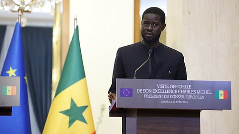 Bassirou Diomaye Faye, President of Senegal in 2024.