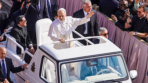 Papal Inauguration Mass in Vatican City, the Holy See, May 18, 2025.