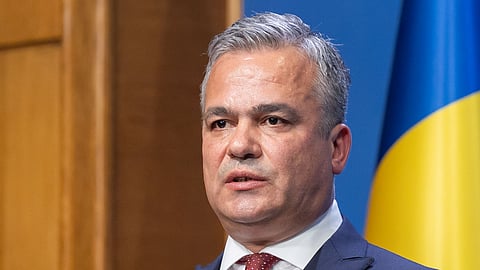 Adrian Veștea, Romania's prime minister-designate on 16 November 2023.