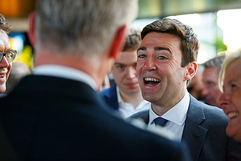 Andy Burnham at Financial Times 2015 Summer Party hosted by FT Editor Lionel Barber at the Mondrian Hotel in London, 23 June 2015.