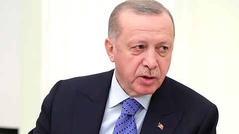  President of the Republic of Turkey Recep Tayyip Erdogan in 2020.
