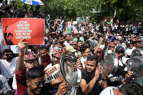 Delhi erupts as NEET leak scandal sparks youth revolt at Jantar Mantar