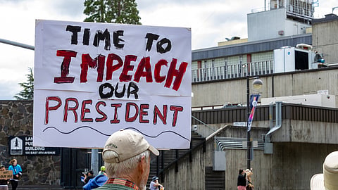 Anti-Iran War Protest, Eugene, Oregon.