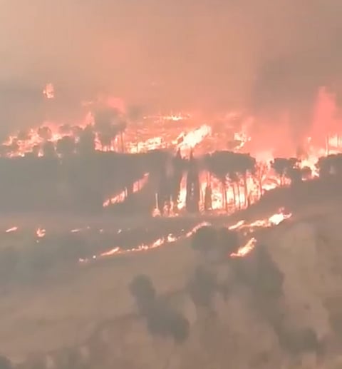 France and Spain Race to Contain Historic Wildfires as 267,000 Evacuated