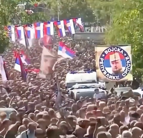 Thousands Attend Ratko Mladić’s Funeral in Serbia Amid EU Condemnation