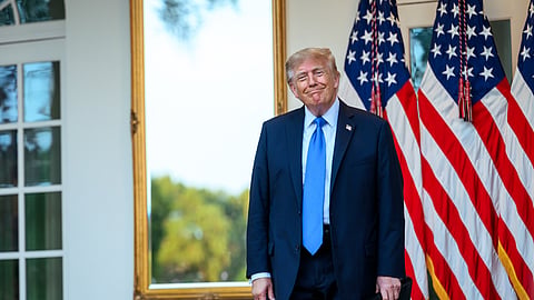 President Donald J. Trump hosts a Rose Garden Dinner, Wednesday, September 2, 2026. 