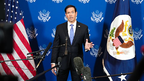 Rubio Says UK Airbase Incident Involved a Foreign State, Five Arrested