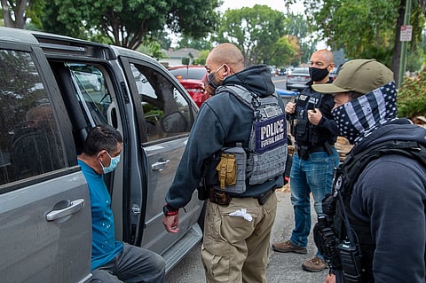 The Department of Homeland Security (DHS) and U.S. Immigration and Customs Enforcement (ICE)