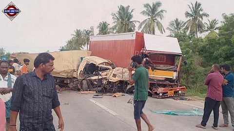6 killed after truck rams tractor while trying to overtake it in Andhra Pradesh