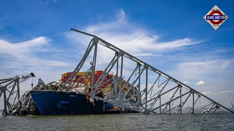 Baltimore bridge collapse: 8 Indians stuck for months on crippled ship head home