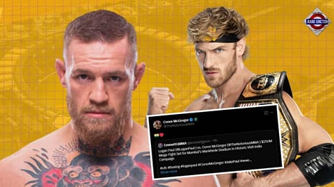 Conor McGregor vs Logan Paul at Wankhede Stadium? Conor responds to rumour