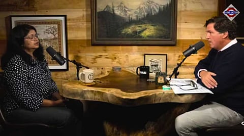 Mother of whistleblower Suchir Balaji accuses OpenAI of murder after his suspicious death in an interview with Tucker Carlson.