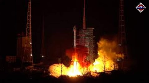 Watch: Debris of Chinese rocket crashes in populated area after launch