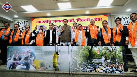 8 Delhi MLAs joined the BJP today a day after leaving AAP.